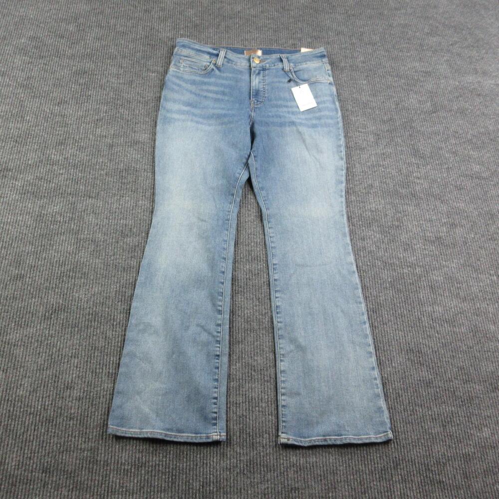 KUT From The Kloth Jeans Womens 16P Blue High Rise Natalie Bootcut 35x32* NWT